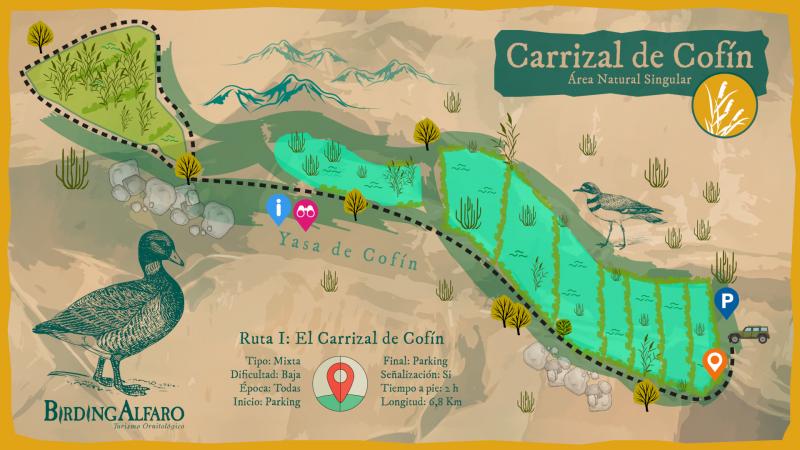 Mapa Cofín El Carrizal